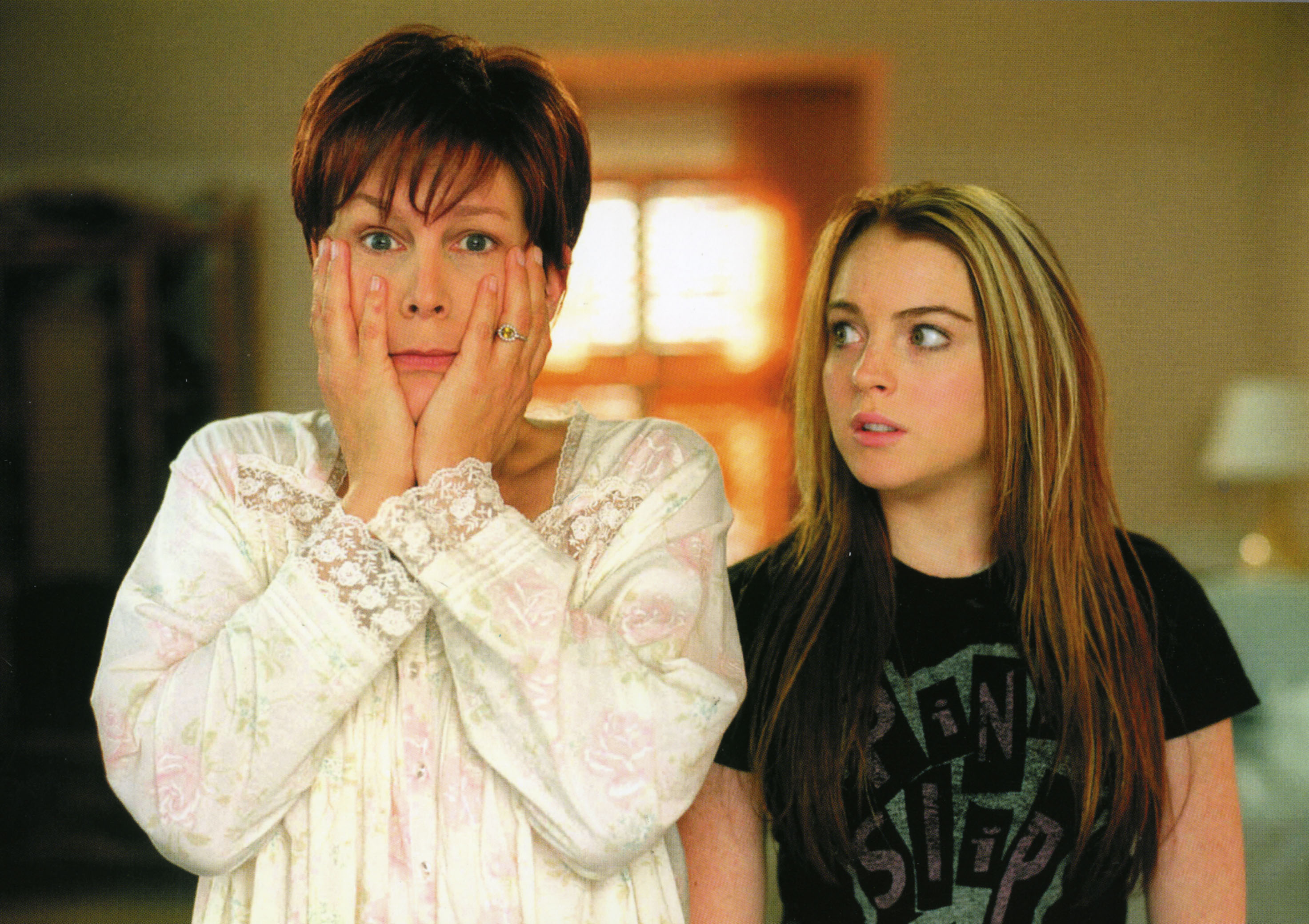 Jamie Lee Curtis avec Lindsay Lohan dans Freaky Friday