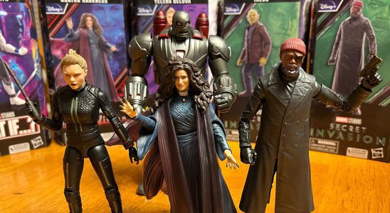 Les nouvelles figurines Marvel Legends pour Secret Invasion, Hawkeye, WandaVision et plus sont un sac mélangé