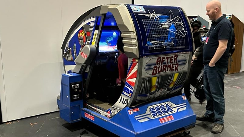 Machine d'arcade post-combustion 23 24
