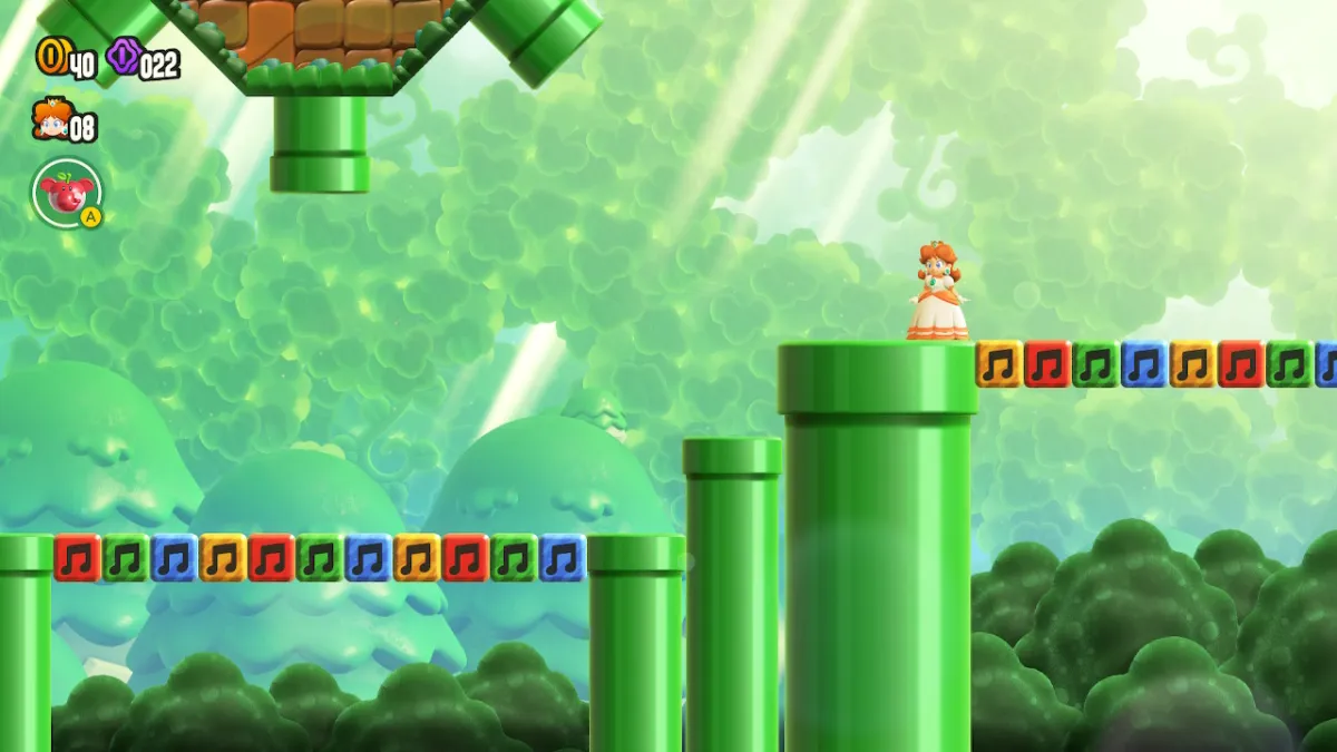 Où est la sortie secrète de Piranha Plant On Parade dans Super Mario Bros. Wonder ?