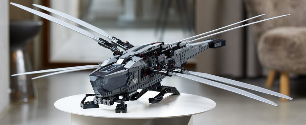 Cool Stuff : LEGO voit du piment dans l'air avec l'ensemble Dune Atreides Royal Ornithoptère