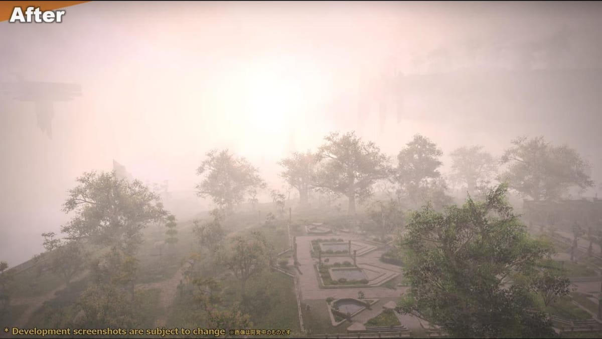 Brouillard de mise à niveau graphique de Final Fantasy XIV après 2