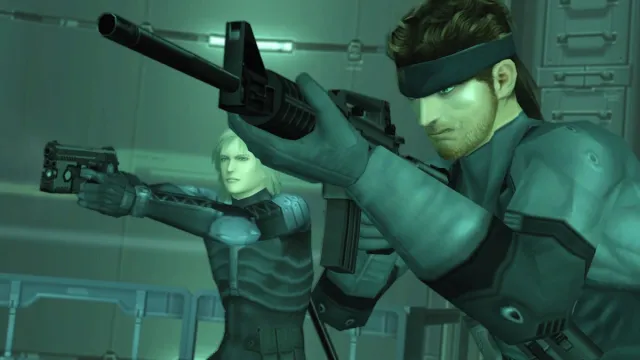 Capture d'écran de Metal Gear Solid 2