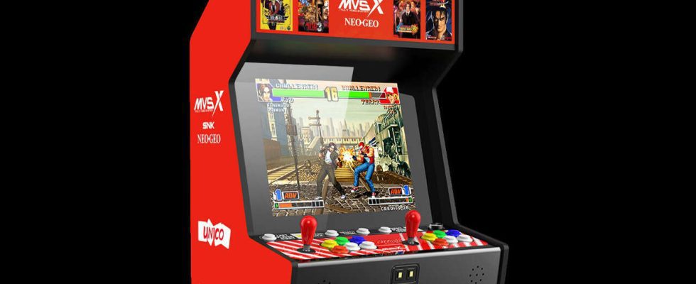 Obtenez le Neo Geo MVSX chargé de 50 jeux à prix réduit dès maintenant