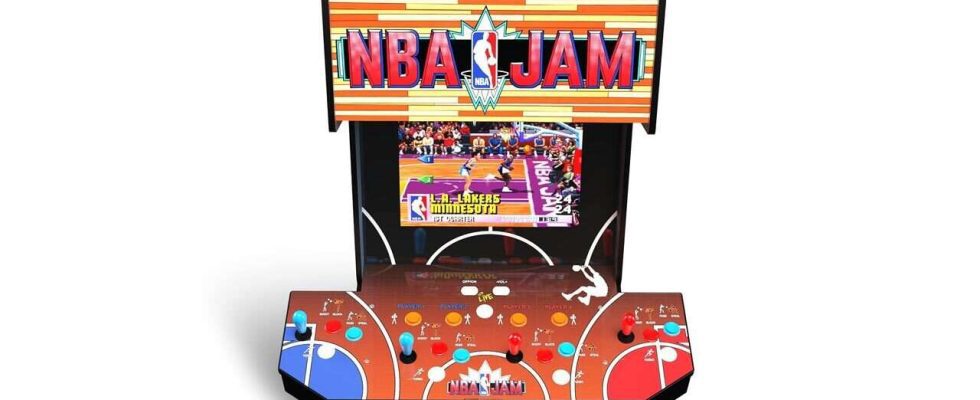 Amazon réduit les prix des armoires Arcade1Up, y compris NBA Jam pour seulement 160 $