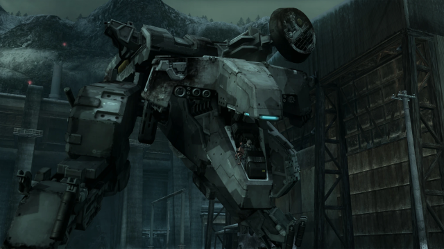 Metal Gear Rex dans MGS4