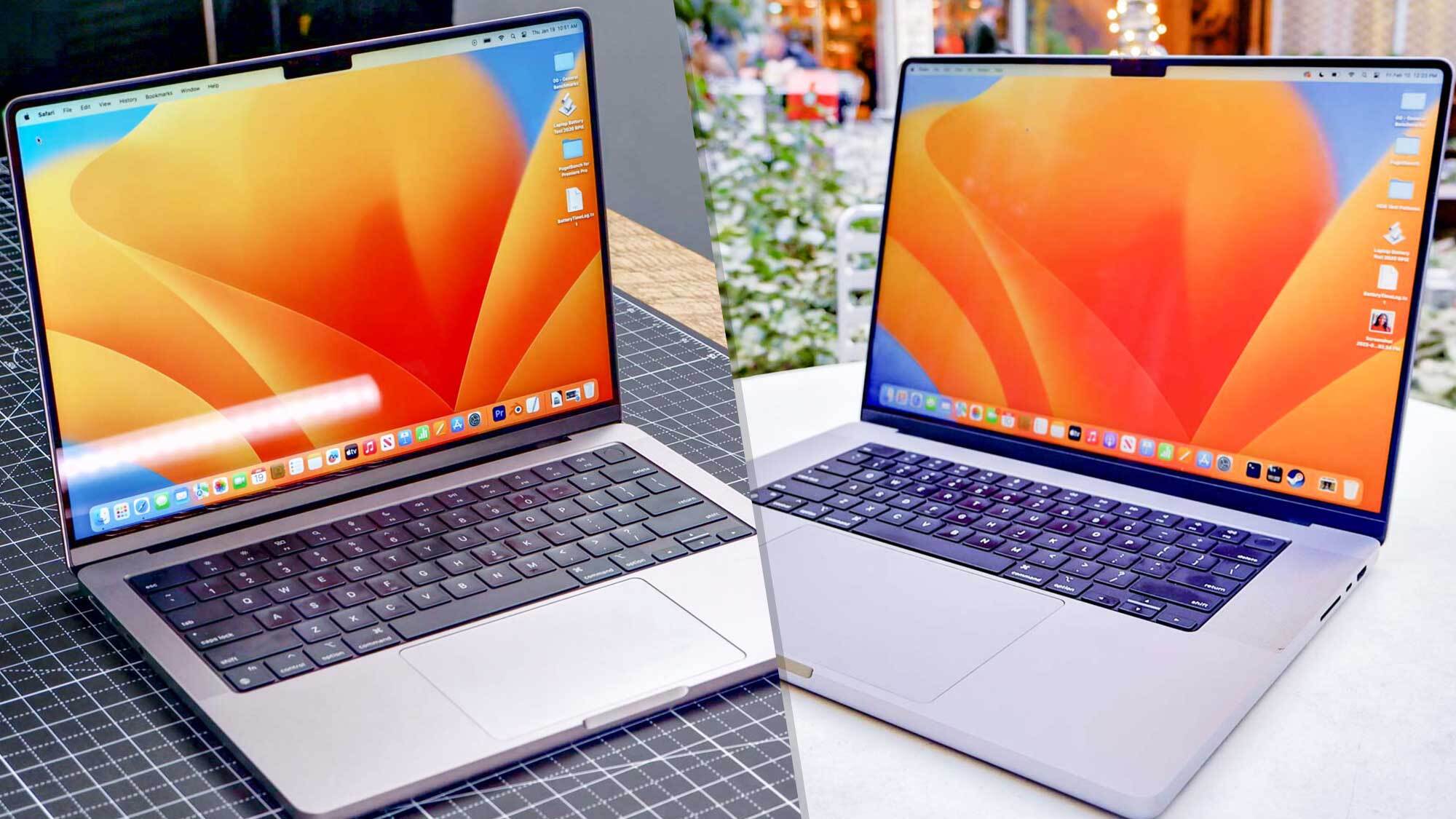 Macbook Pro 14 pouces 2023 vs MacBook Pro 16 pouces 2023