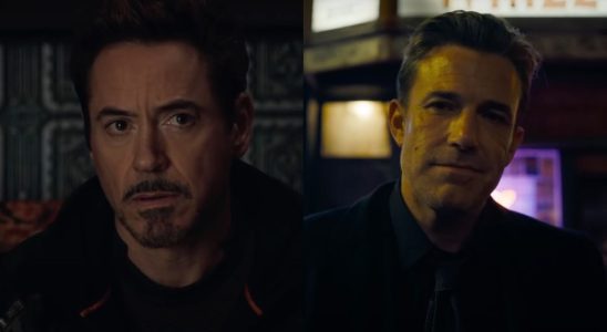 AI met Robert Downey Jr dans le costume de Batman et Ben Affleck dans celui d'Iron Man.  Honnêtement, l'un d'eux a l'air mieux