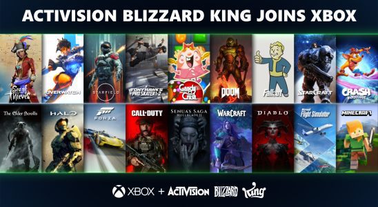 Accueil des équipes légendaires d'Activision Blizzard King dans l'équipe Xbox