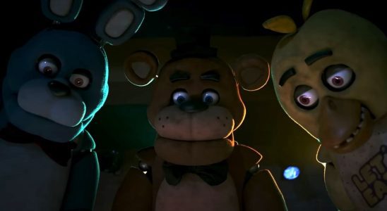 Freddy, Bonnie and Chica in Five Nights at Freddy