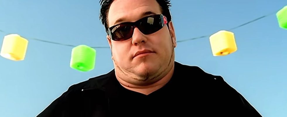 Steve Harwell in the All-Star music video