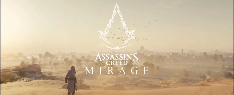 Assassin's Creed Mirage logo.