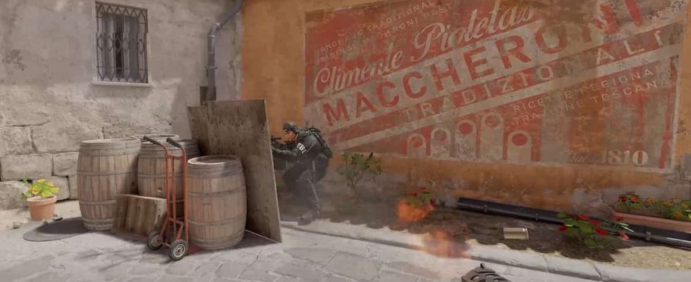 Image of an ambush with Tec-9 in CS2 on Inferno.