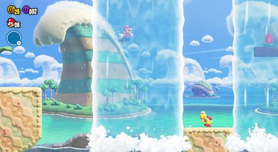 D'une manière ou d'une autre, Super Mario Wonder rend les niveaux d'eau vraiment bons