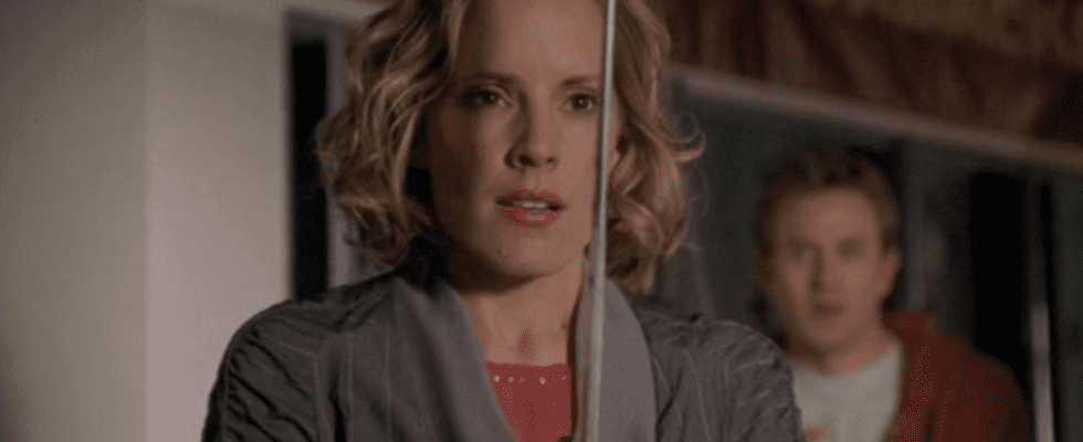 Emma Caulfield in the Buffy series finale