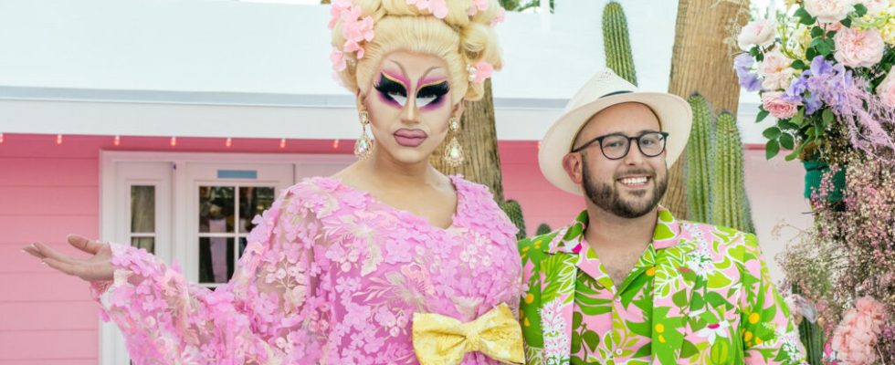 Trixie Mattel and David Silver for