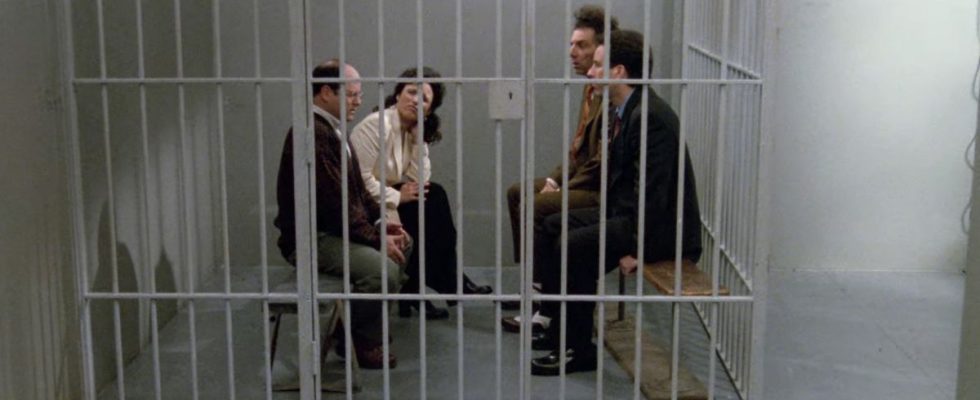 Seinfeld cast in finale episodes