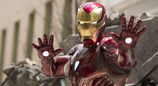 Robert Downey Jr. as Iron Man in the MCU.