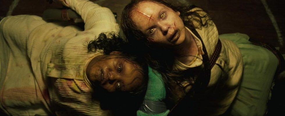 Possessed Angela and Katherine in The Exorcist: Believer
