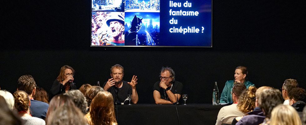 Conference I.A MIFC - Festival Lumière 2023 à Lyon le 19/10/2023. Photo Sandrine Thesillat