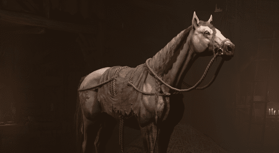 A horse in Diablo 4.