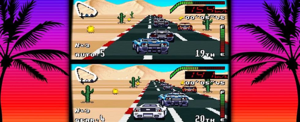 La collection de courses SNES arrive sur Switch, avec des classiques de Top Gear et un nouveau jeu