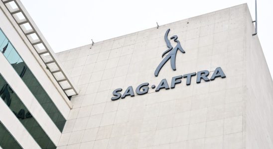 A view of the SAG-AFTRA building on Wilshire Blvd in Los Angeles, California on September 25, 2023.