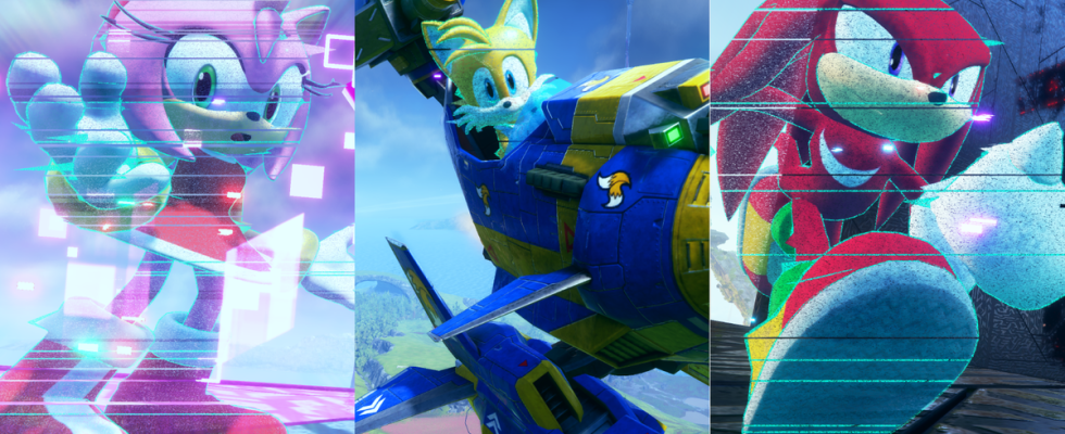 La mise à jour Sonic Frontiers ajoute Tails, Amy et Knuckles jouables