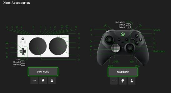 La mise à jour Xbox d'octobre est désormais déployée et ajoute le mappage du clavier aux contrôleurs