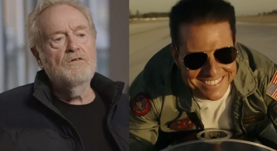 Ridley Scott in a behind the scenes look at Napoleon, Tom Cruise in Top Gun: Maverick Trailer
