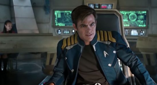 Chris Pine in Star Trek Beyond