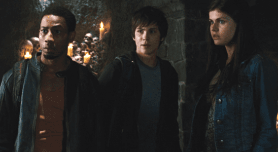 Grover, Percy and Annabeth in the Underworld in The Lightning Thief