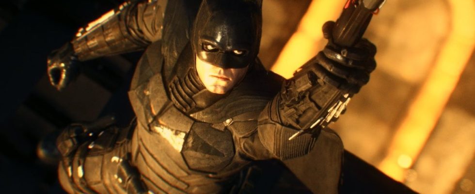 Le Batsuit de Robert Pattinson apparaît brièvement dans Batman: Arkham Knight, 8 ans