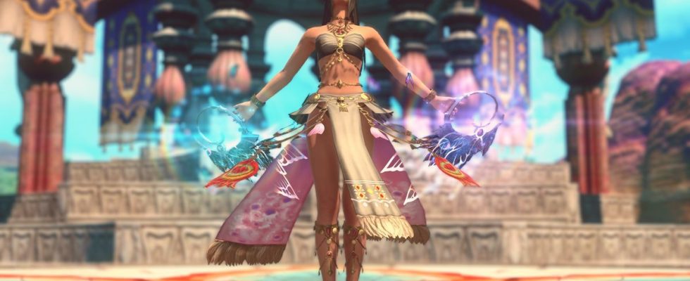 Image for The most bizarre Final Fantasy 14 bug to date is giving everyone random buffs and making them go Super Saiyan