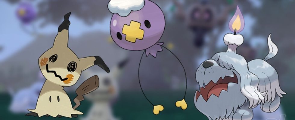 Le dernier événement d'épidémie de masse de Pokémon Écarlate et Violet concerne les types de fantômes effrayants