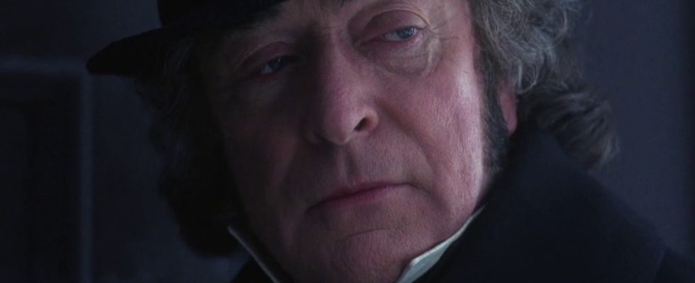 Michael Caine as Scrooge in Muppets Christmas Carol