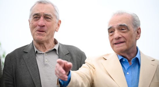 CANNES, FRANCE - MAY 21: Robert De Niro and Martin Scorsese attend the