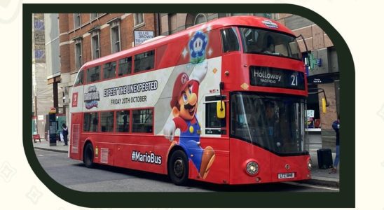Nintendo UK lance un concours de repérage de Super Mario Bros. Wonder Bus à Londres