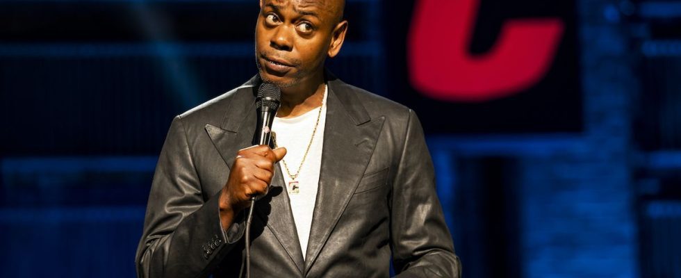 Dave Chappelle in The Closer on Netflix