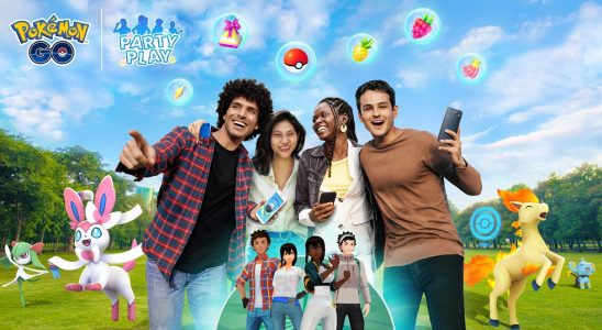 Pokemon GO Party Play ajoute une coopération à quatre joueurs