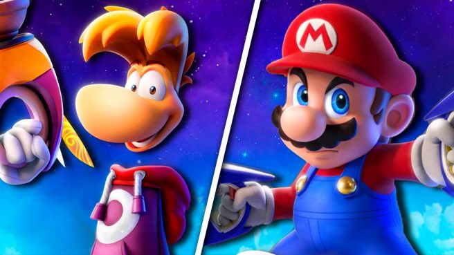 Mario Lapins Crétins Sparks of Hope DLC Rayman jouable Mario
