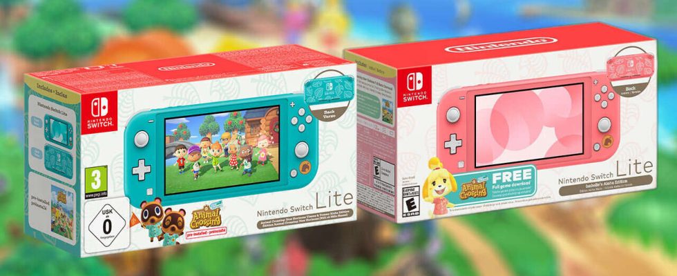 Procurez-vous les packs Switch Lite exclusifs sur le thème d’Animal Crossing avant qu’ils ne soient épuisés