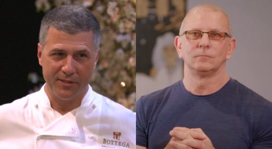 Michael Chiarello in Top Chef Masters finale and Robert Irvine in Restaurant Rivals