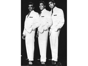 Les Isley Brothers (de gauche à droite) : Ronald, O'Kelley et Rudolph.