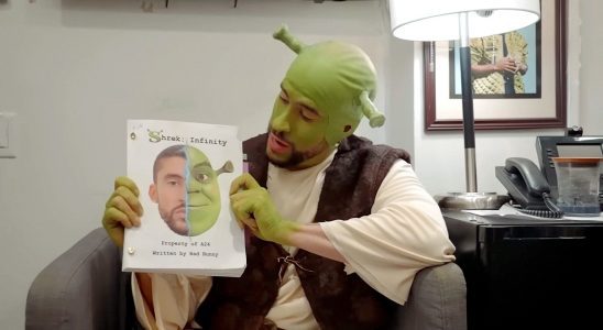 Saturday Night Live présente Shrek 5 d'A24, avec Bad Bunny dans le rôle de Shrek