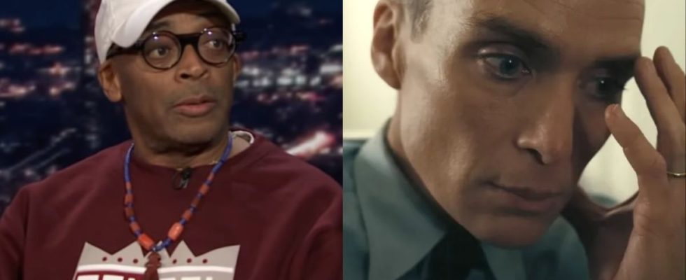 Spike Lee on the Tonight Show and Cillian Murphy as Oppenheimer