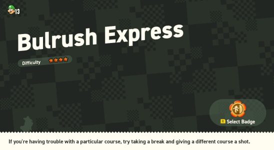 Super Mario Bros. Wonder : Monde 1 - Bulrush Express