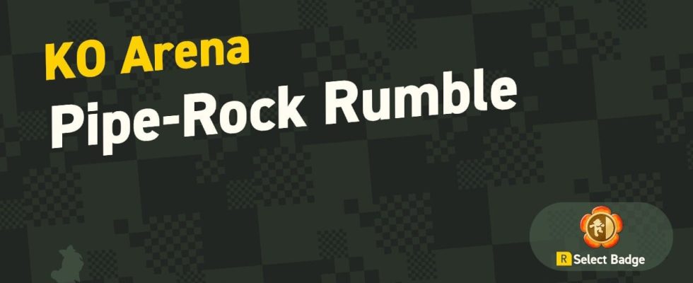 Super Mario Bros. Wonder : Monde 1 - KO Arena - Pipe-Rock Rumble