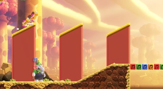 Super Mario Bros. Wonder : Monde 1 - Rolla Koopa Derby