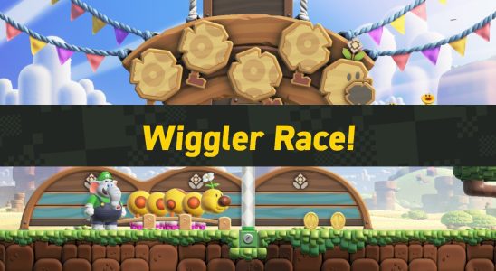 Super Mario Bros. Wonder : Monde 1 - Wiggler Race - Alpinisme
